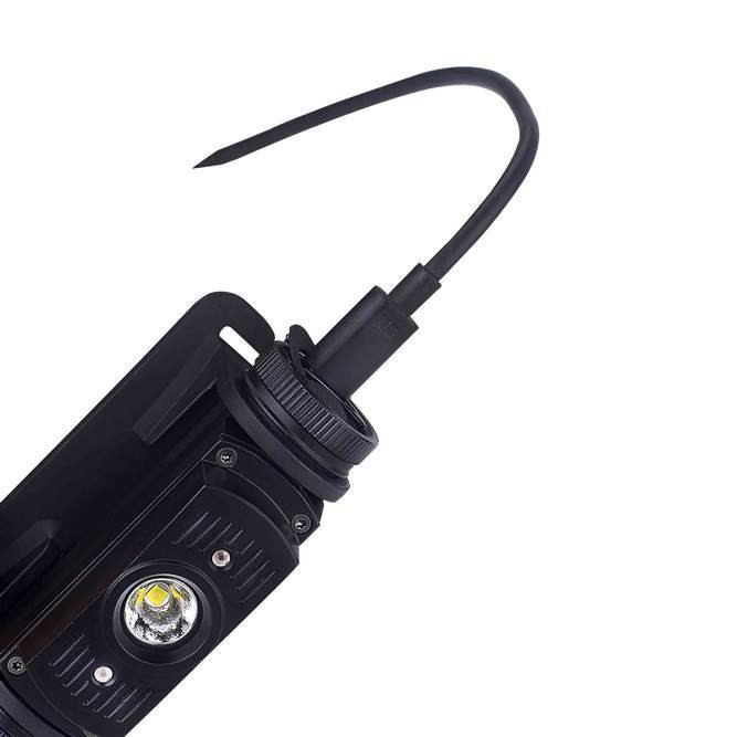 Налобний ліхтар Fenix HL60R, чорний 
