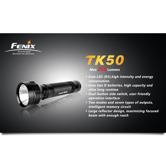 Тактичний ліхтар Fenix TK50 