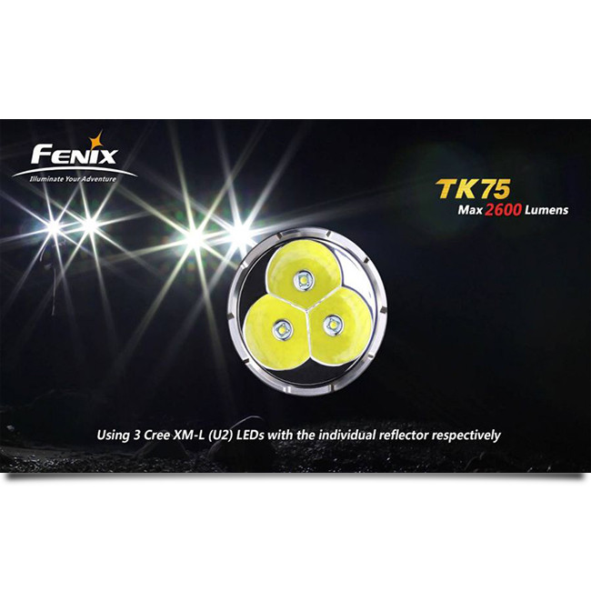 Тактичний ліхтар Fenix TK75 (U2) 