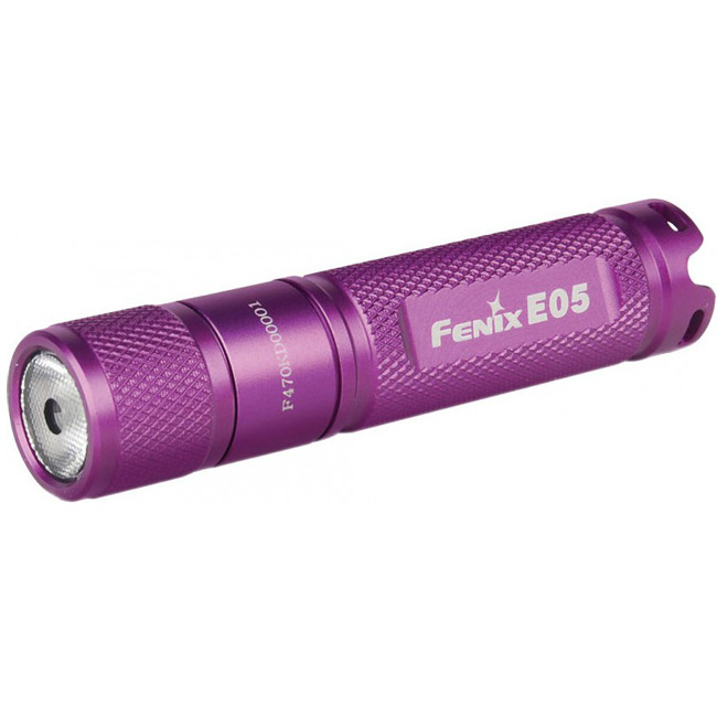 Ліхтар Fenix E05, фіолетовий 