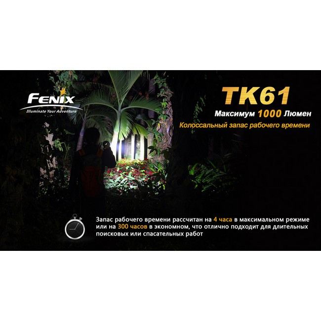 Тактический фонарь Fenix TK61  