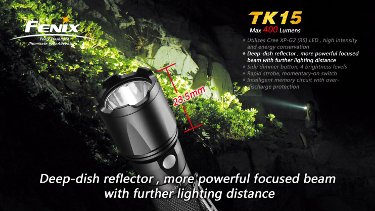 Тактический фонарь Fenix TK15 LED  